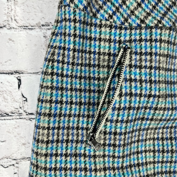 Talbots Plaid Wool Blend Lined Skirt 6 - Picture 2 of 8